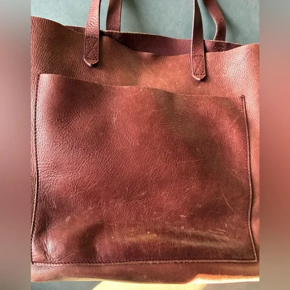 Madewell Medium Transport Tote Dark Cabernet - Picture 13 of 15